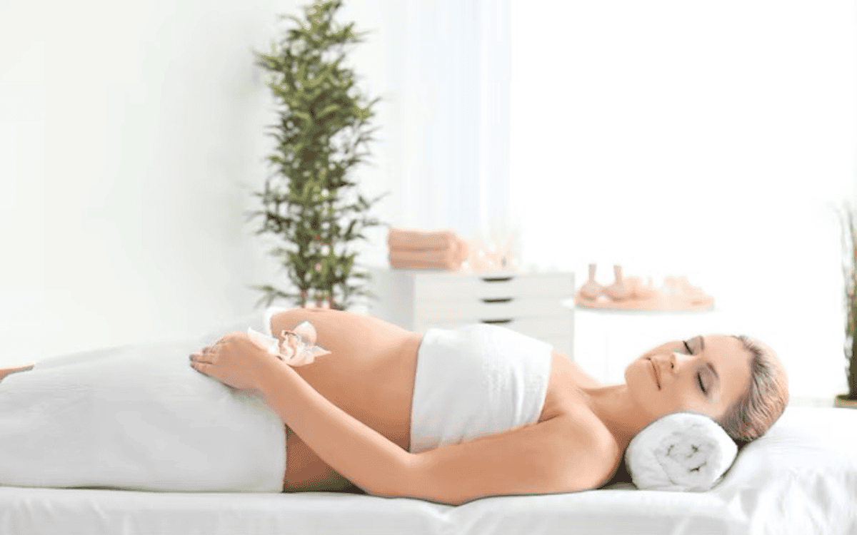 Masaje para embarazadas en Barcelona Welling